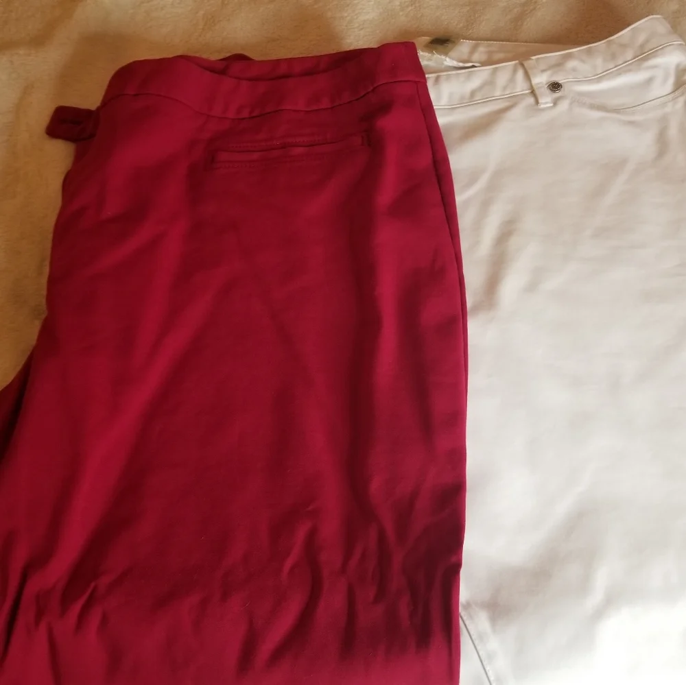 Set of 2 plus size pants